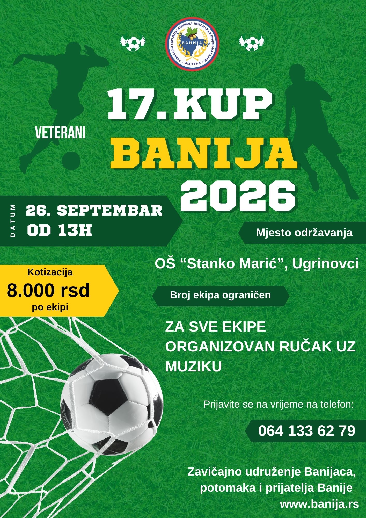 KUP BANIJA 2026
