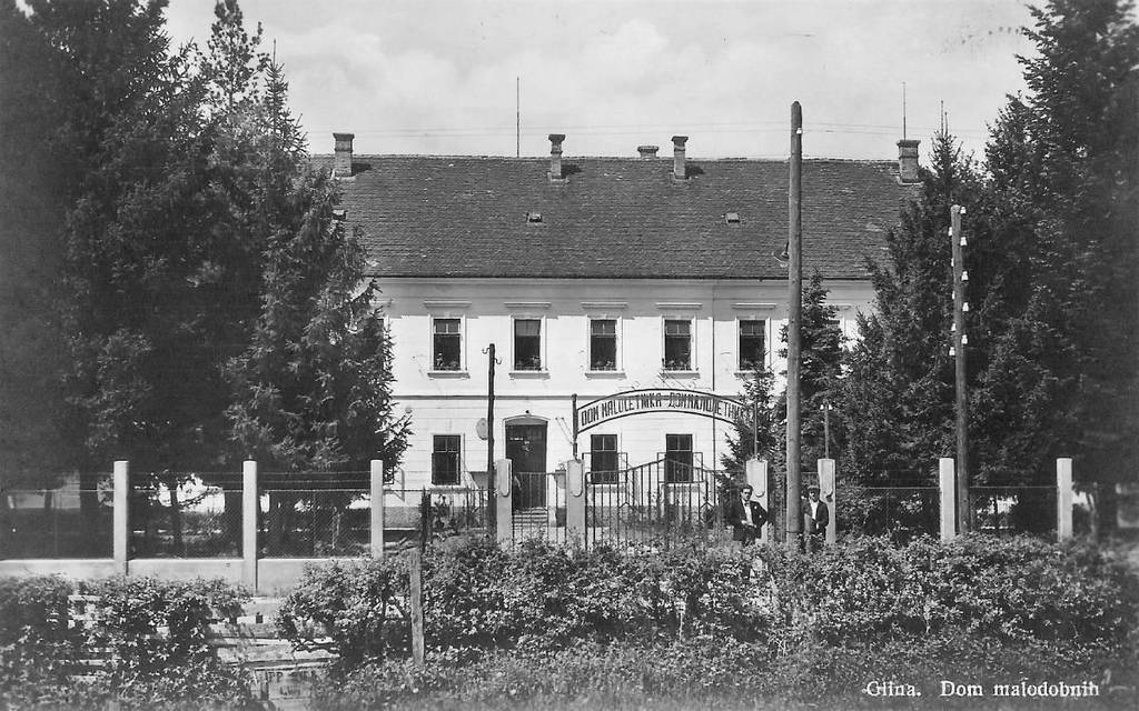 Dom maloljetnika u Glini 1930-tih dom maloljetnika glina 1930