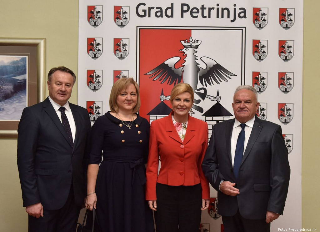 kolinda grabar kitarovic u petrinj