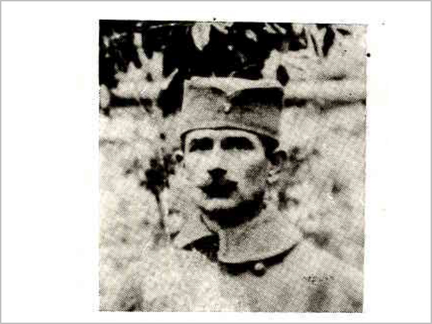 Vaso Dabić (Donji Javoranj, 1882 - 1936), dobrovoljac na Solunskom frontu vaso dabic