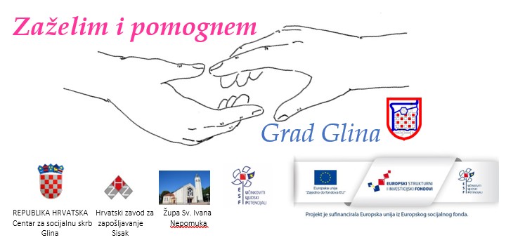zazelim i pomognem glina