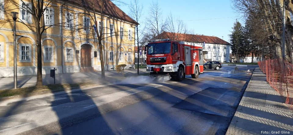 pranje glinskih ulica