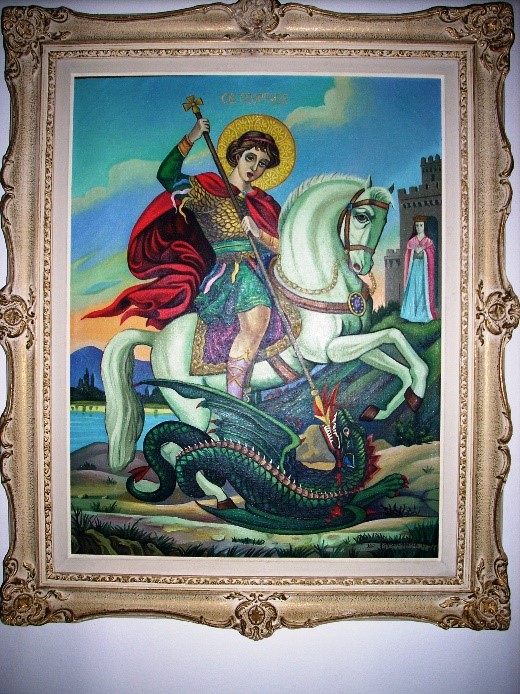Ikona Svetog Georgija Vojislav Ananic