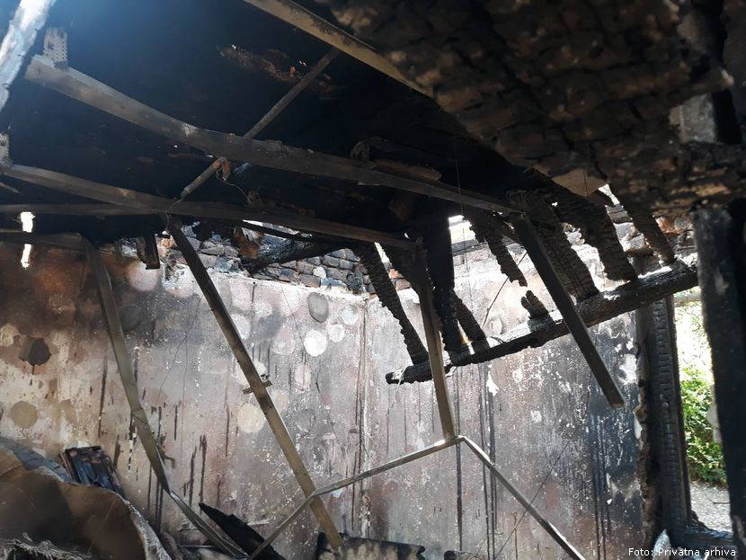 izgorjela kuca