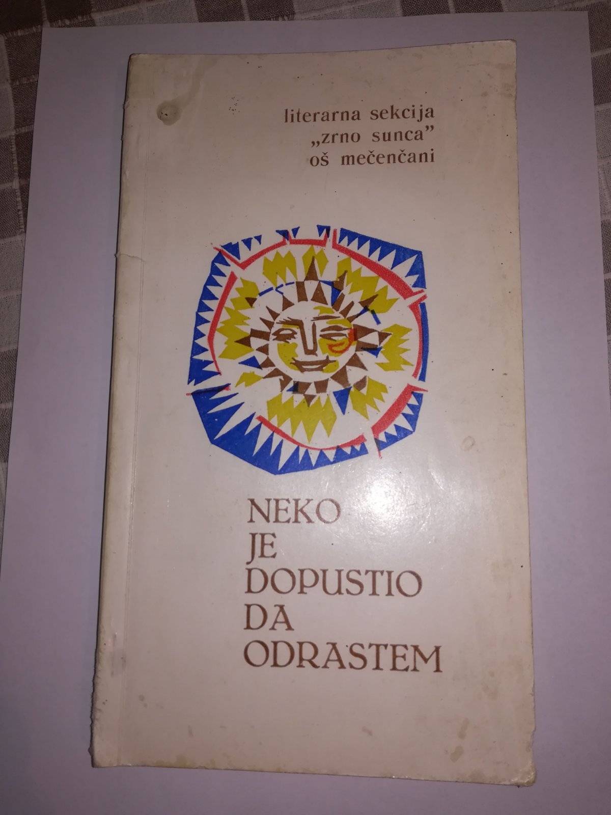Knjiga „Neko je dopustio da odrastem“ 