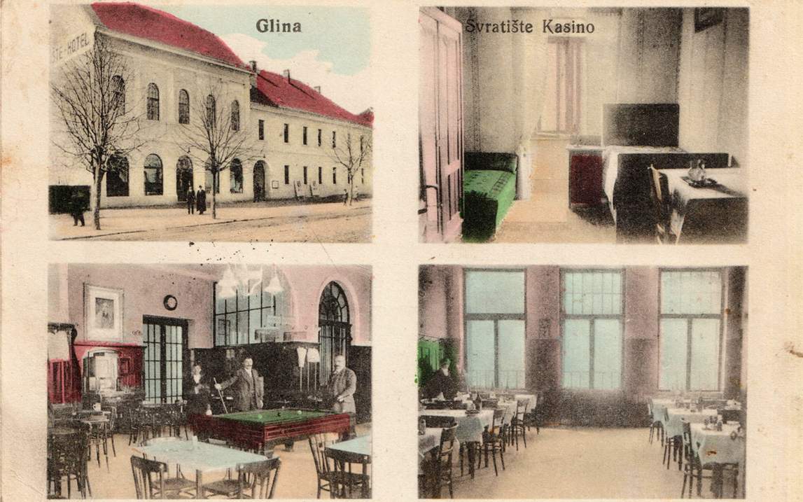 Svratište Kasino izvana i iznutra