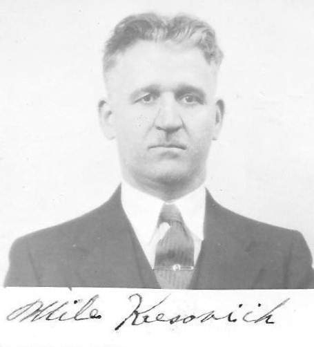 Milovan Kresojević (Mile Kresovich)