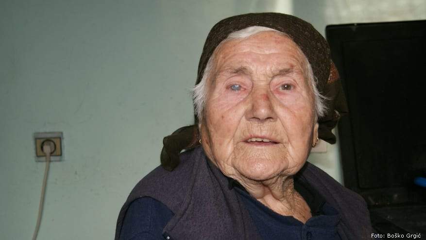  Najstarija Gređanka, baka Milka Rakaz | Foto: Boško Grgić
