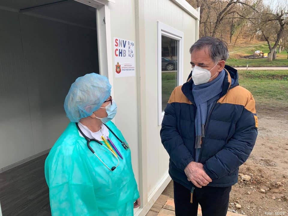 Gordana Stjepanović i Milorad Pupovac | Foto: SDSS 100 kontejner