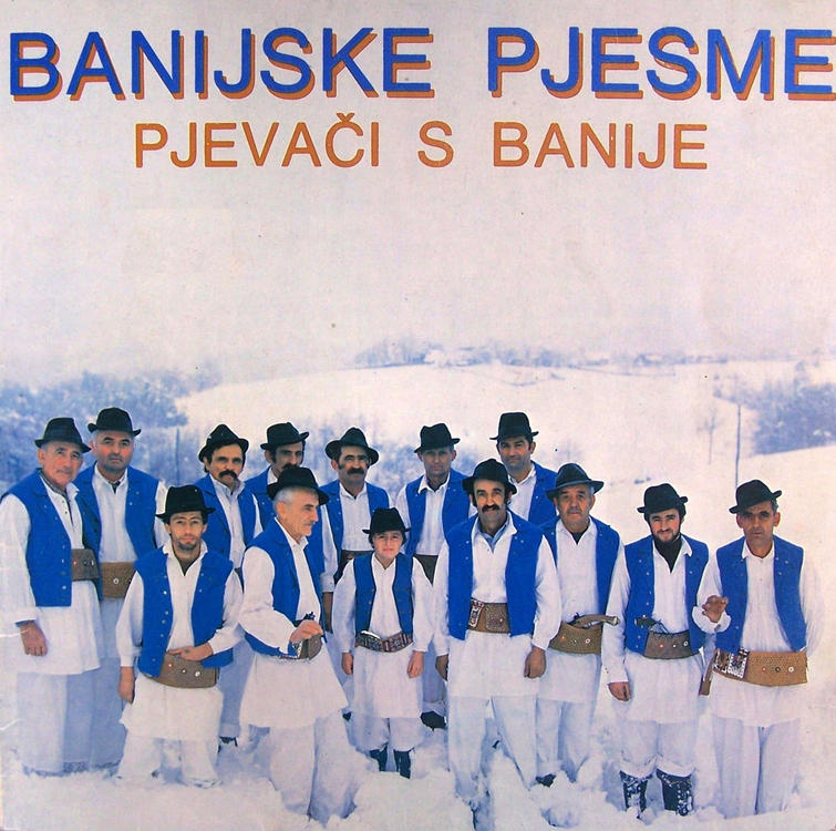 Ploča Banijske pjesme u izdanju Jugotona (1983)