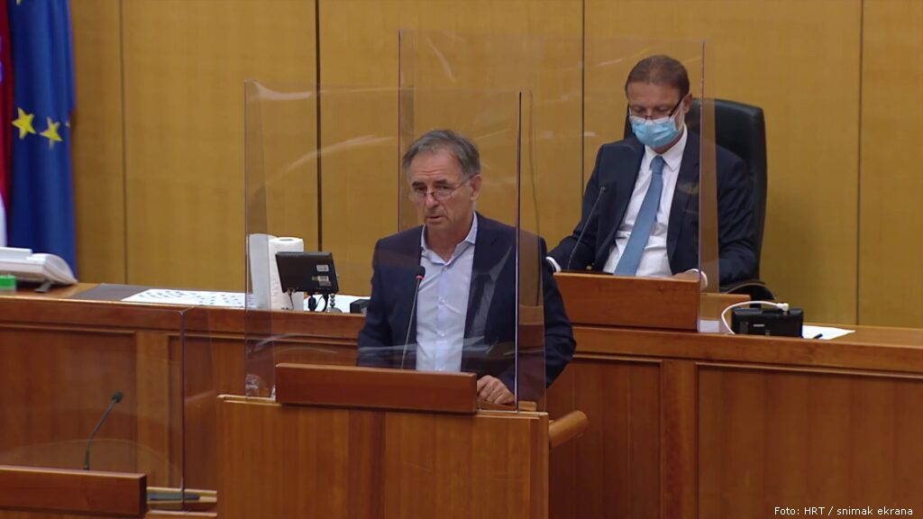 Foto: Snimak ekrana milorad pupovac sabor snimak ekrana