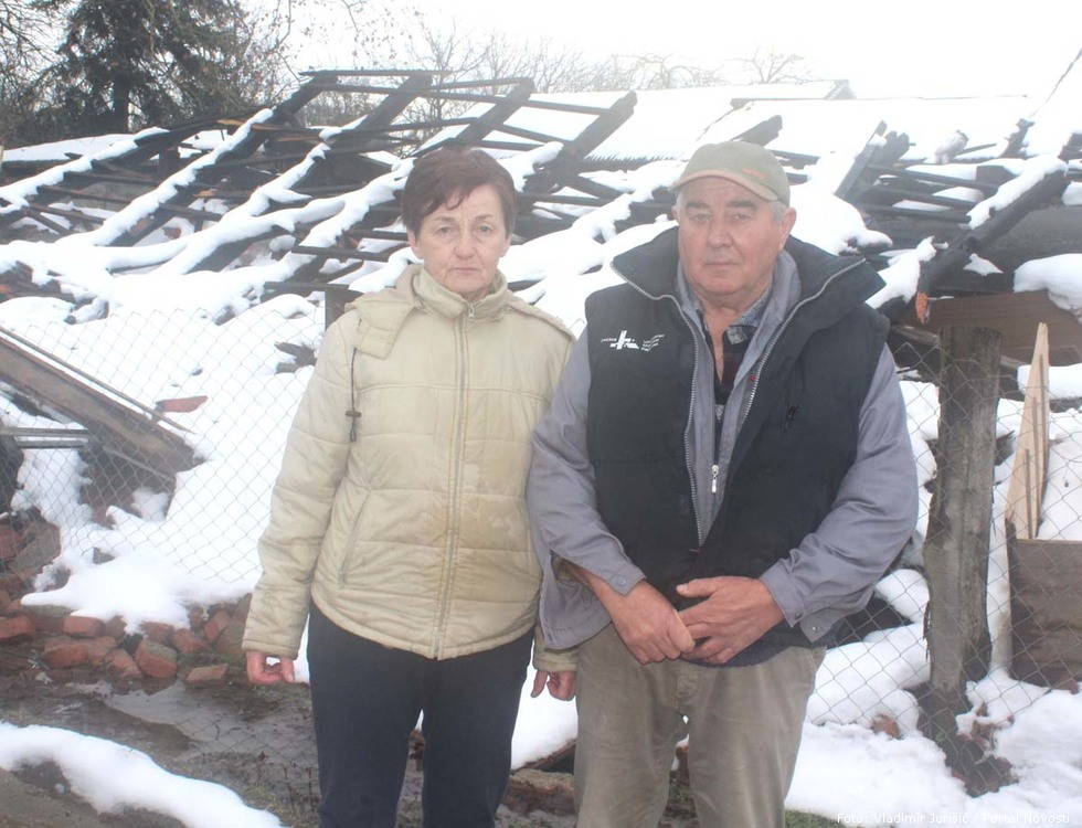 Staru majku spasili iz ruševina – Vesna i Nedjeljko Sladojević | Foto: Vladimir Jurišić / Portal Novosti vesna i nedjeljko sladojevic 1