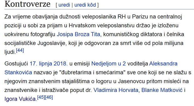 Iz natuknice o Ivi Godsteinu (Foto Screenshot)