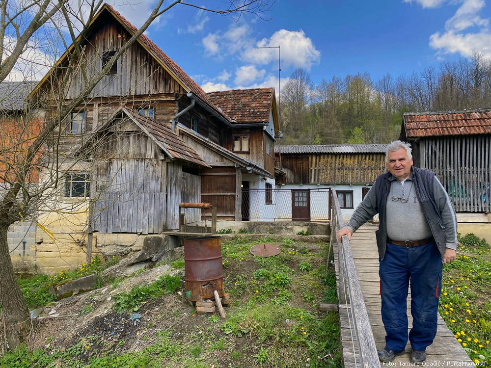 Kupujem malter i malo-pomalo krpam – Božo Pavlica | Foto: Tamara Opačić / Portal Novosti