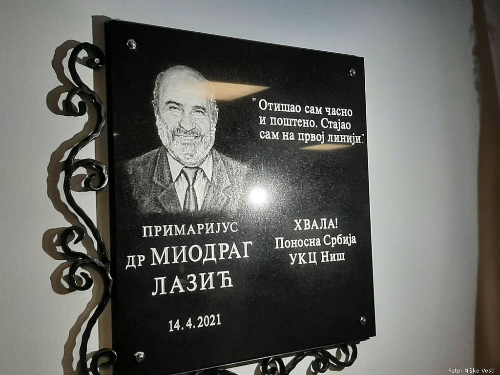 dr laza spomen ploca niske