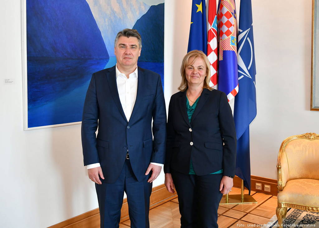 Foto: Ured predsjednika Republike Hrvatske milanovic baksic mitic