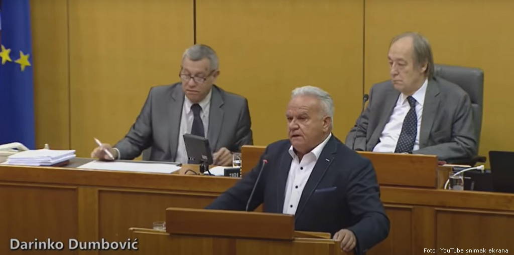 Darinko Dumbović se i u Saboru borio protiv odlaganja otpada na Baniji