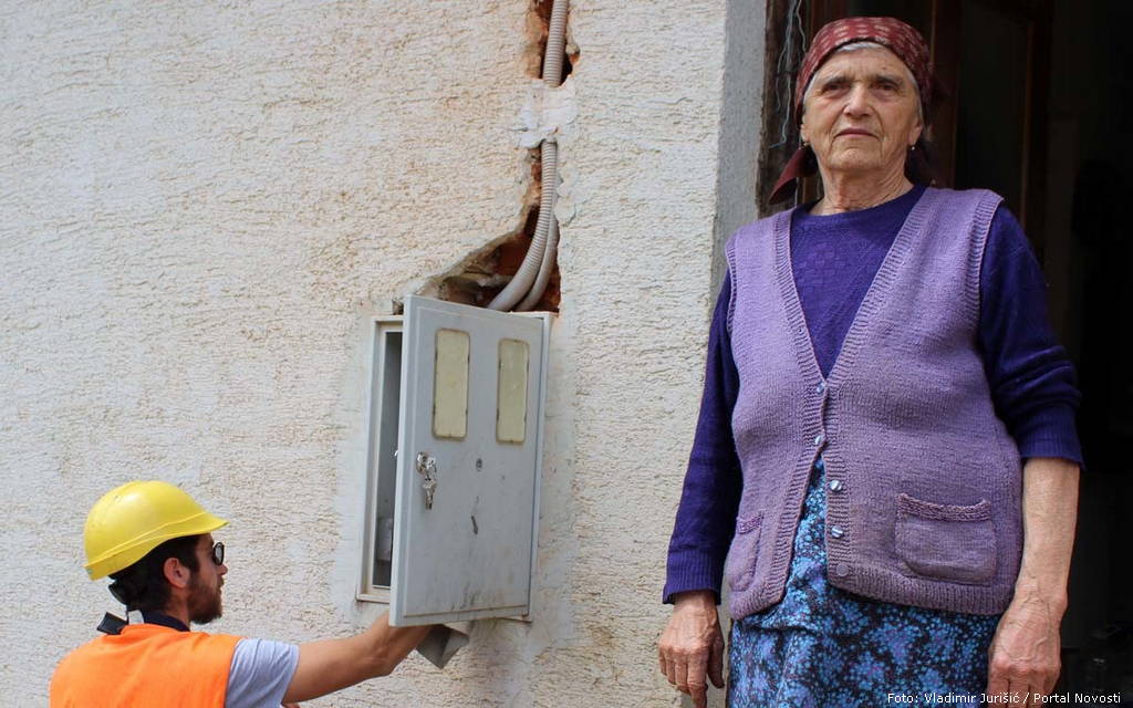 Dvadeset godina borbe za struju – Milka Lalić | Foto: Vladimir Jurišić / Portal Novosti milka lalic
