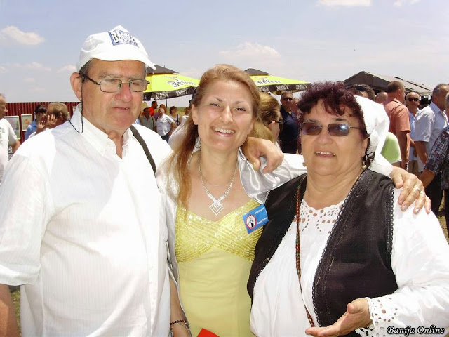 Milan Đurić, Marijana Borković i Sava Putnik na manifestaciji "Krajiški otkos"
