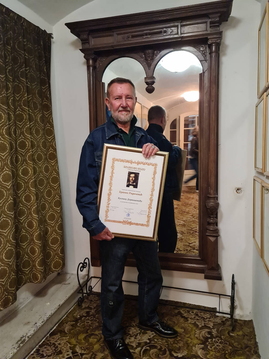 Husein Dervišević laureat Međunarodne nagrade Branko Radičević