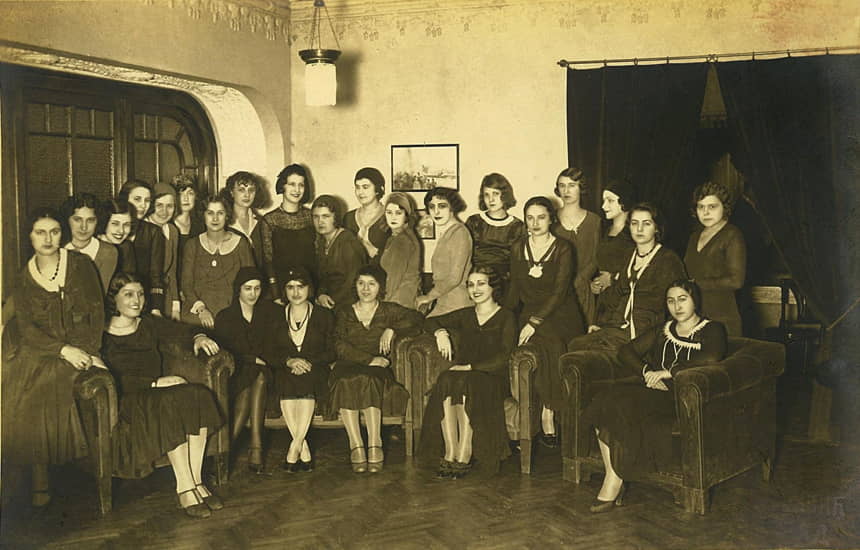 Priredba Društva Knjeginje Ljubice u Auto klubu 1935.