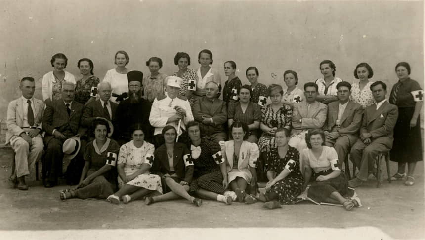 II kurs za dobrovoljne bolničarke Crvenog Krsta u Skoplju 06.08.1939.