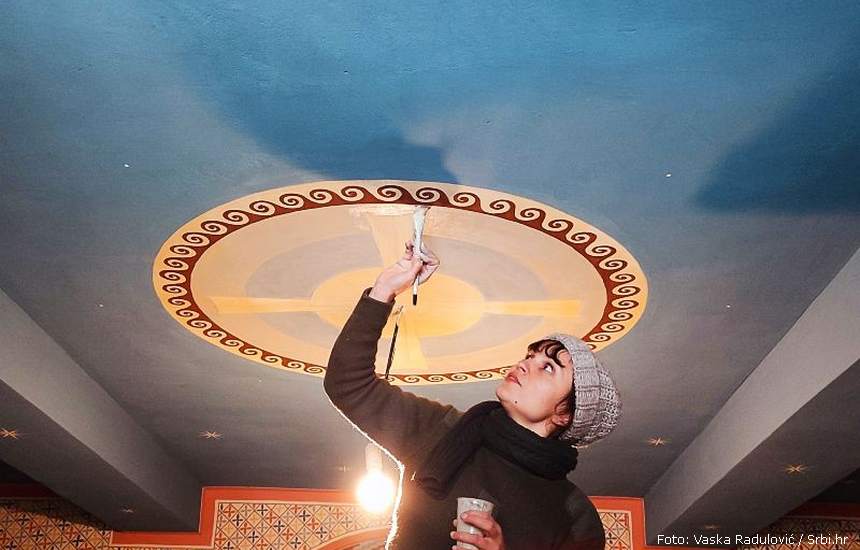 Živopisanje Crkve svetog Nikolaja u Vrlici