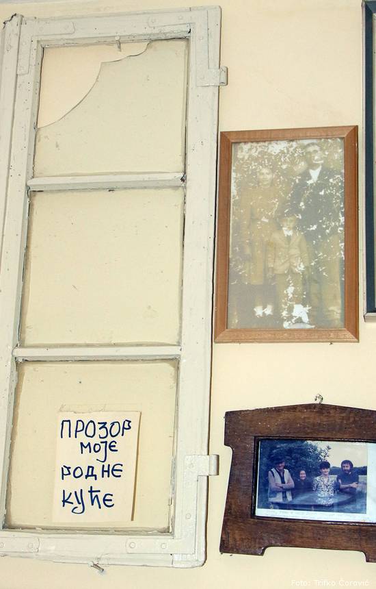 Prozor rodne kuće u Jasenovčanima (Foto: Trifko Ćorović)