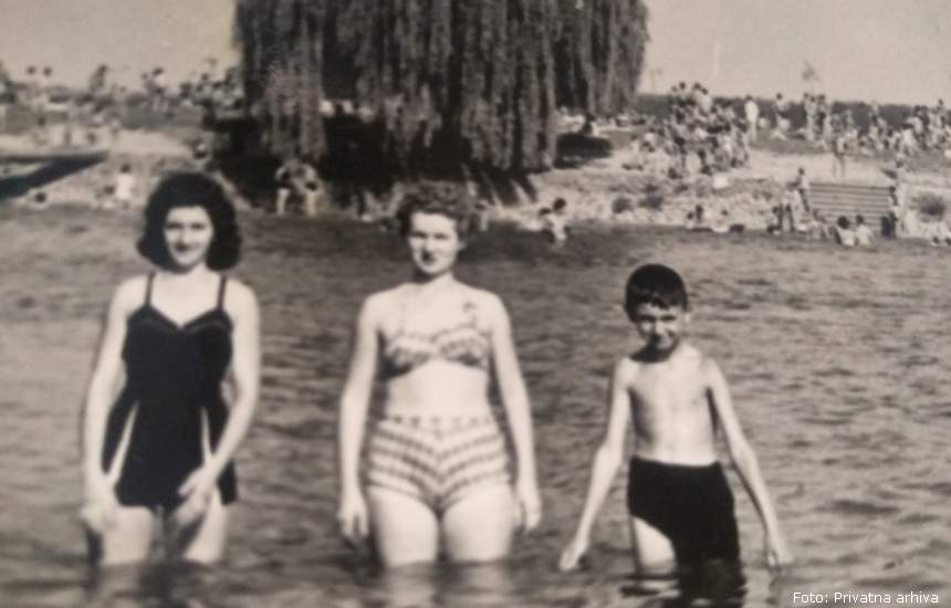 Na kupanju u Korani 1959.