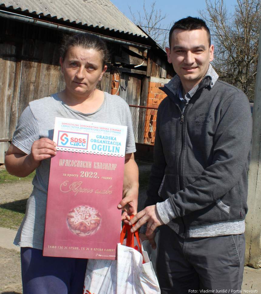 Milica Šaponja i Branko Višnjić