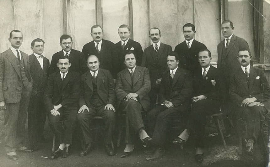 Osnivači Sokolskog društva Beograd IV
