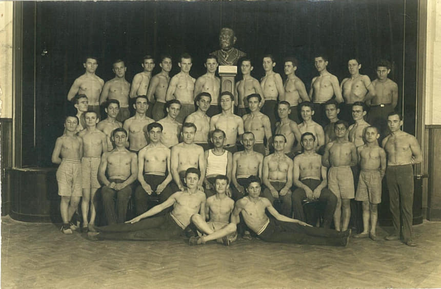 Vežba u Sokolani 1932.