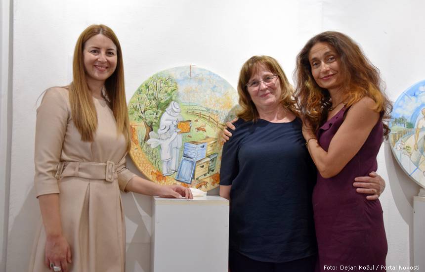 Gordana Maksimović, Nevenka Dobrić i Sanja Milosavljević | Foto: Dejan Kožul