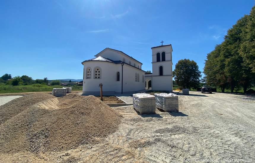 Nova pravoslavna crkva u Vrginmostu (Foto: Tamara Opačić)