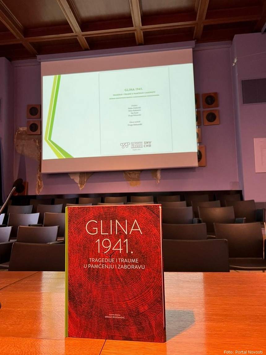 Zbornik "Glina 1941. - Tragedije i traume u pamćenju i zaboravu"