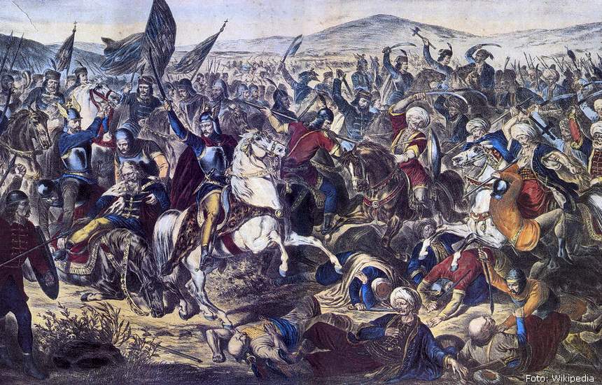 Battle of Kosovo Adam Stefanovic 1870