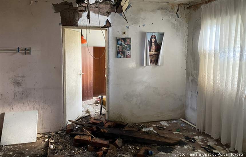 Unutrašnjost kuće Drage Vujnović, 730 dana nakon potresa | Foto: Tamara Opačić