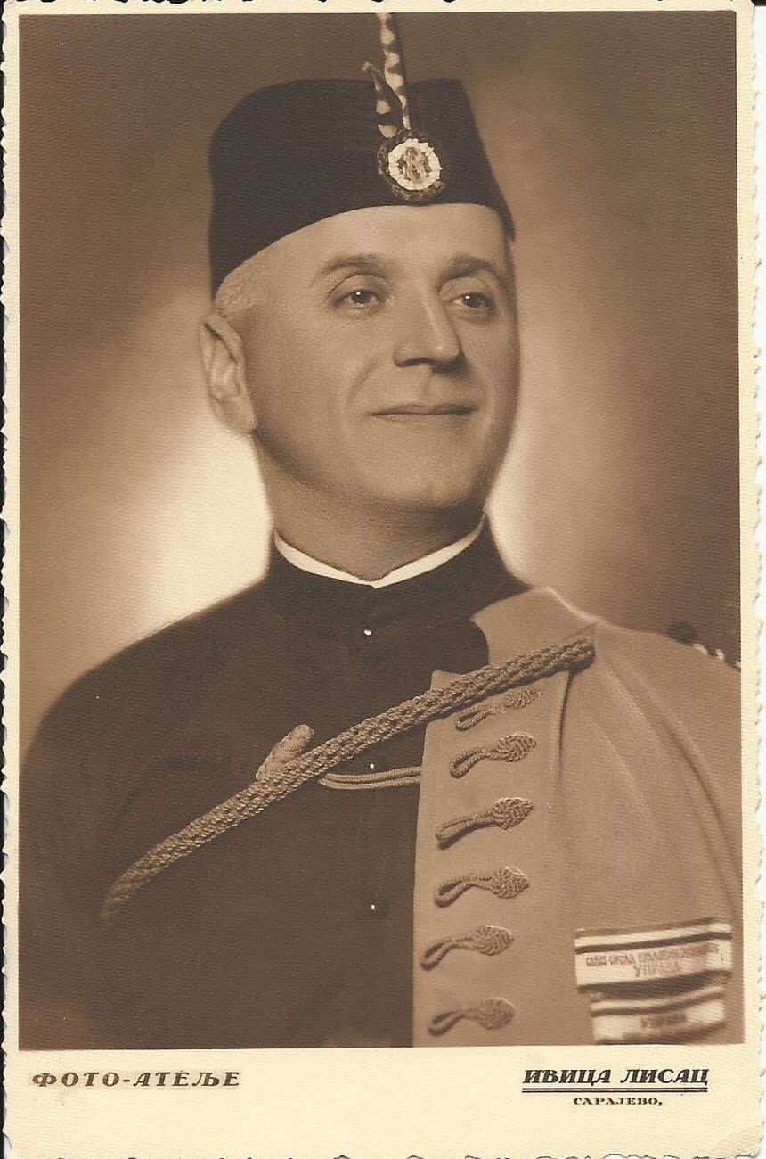 Dr. Vojislav Besarovic staresina Sokolske zupe Sarajevo