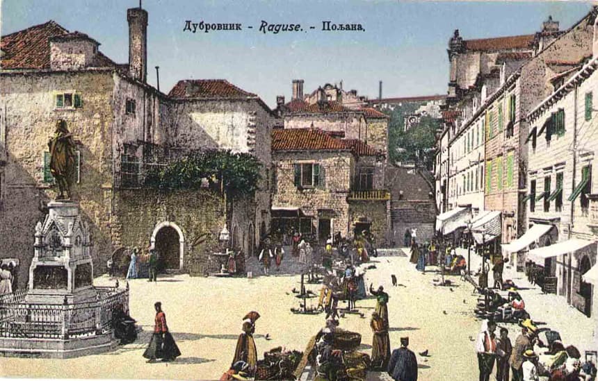Dubrovnik Gundulicev spomenik