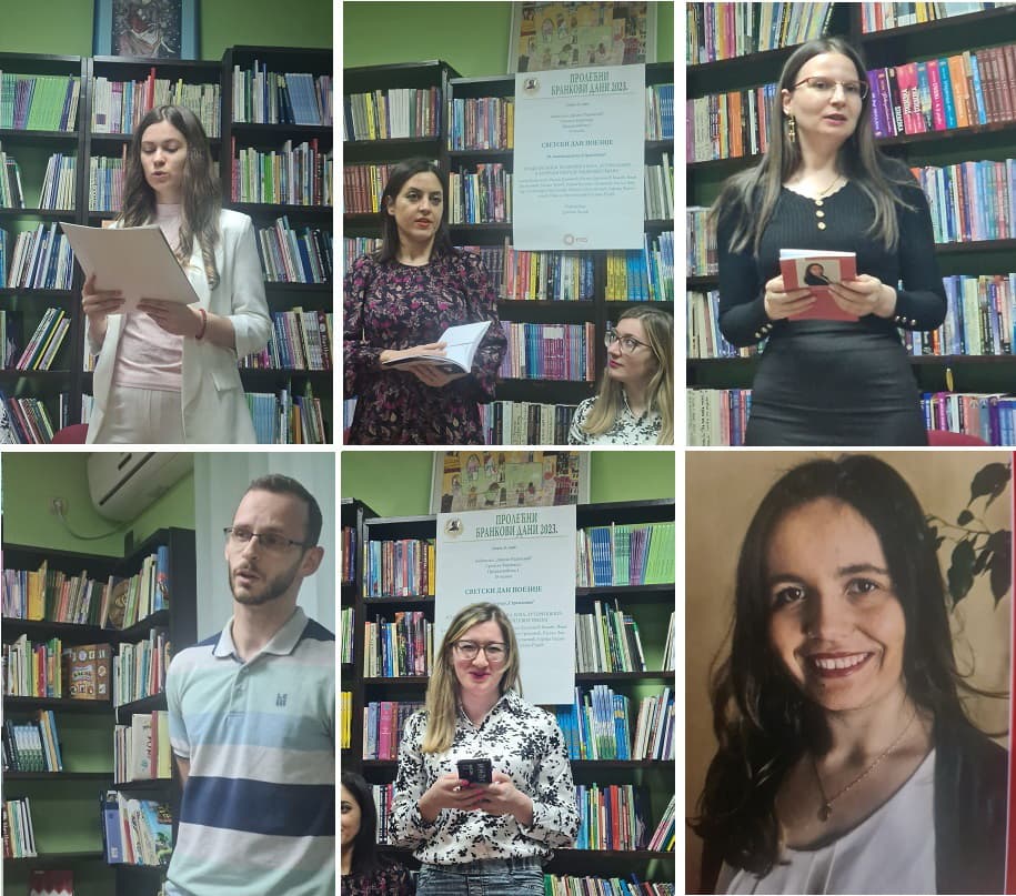 Mladi pesnici Brankovog kola za Svetski dan poezije 2023jpg