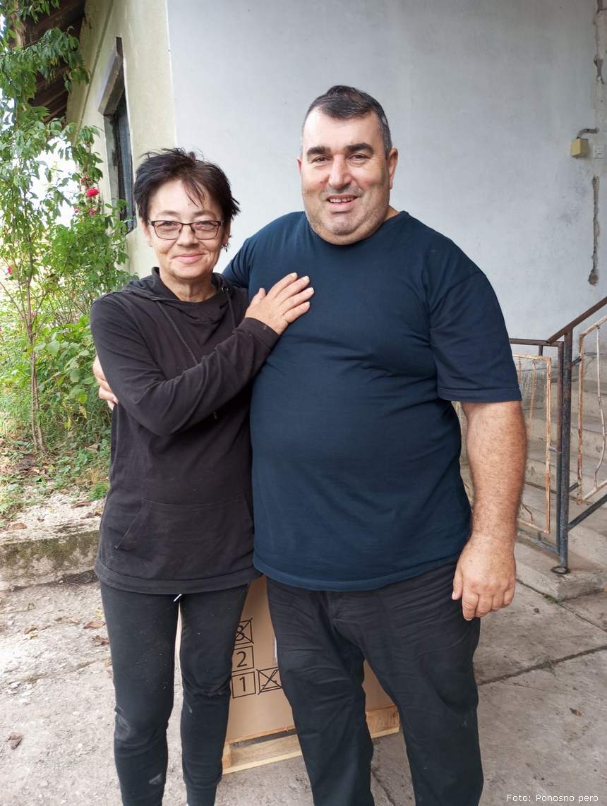 Dragica Kovačević i Pero Kuzmanović