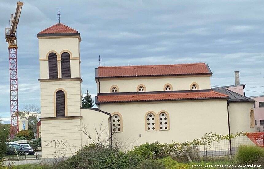 Crkva Svetog Spiridona pored koje je predviđena gradnja Srpskog kulturnog centra (Foto: Saša Kosanović)