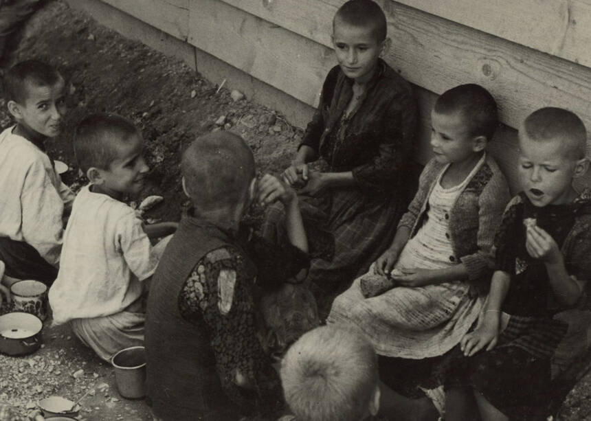 Srpska deca u logoru Jastrebarsko | Foto: Muzej žrtava genocida