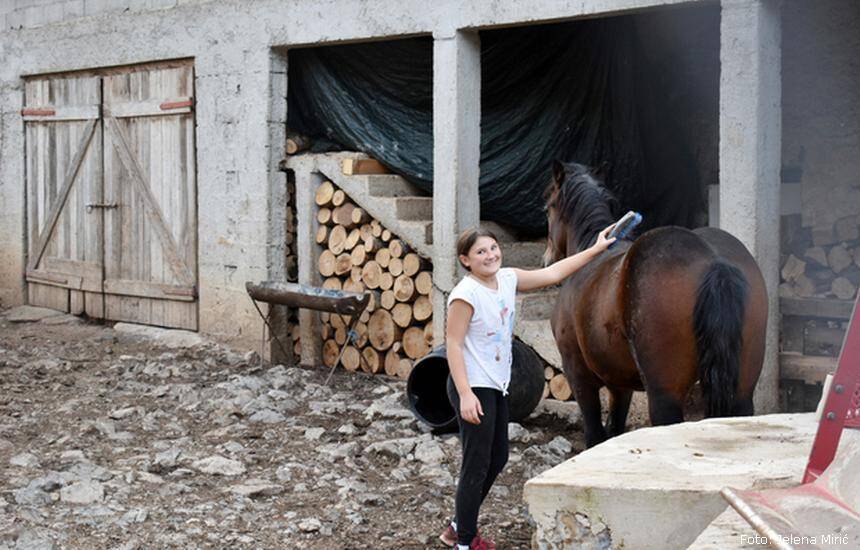 Najmlađa kći Nikolina (Foto: Jelena Mirić)