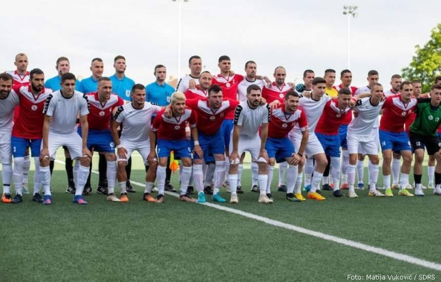 Utakmice Hrvata iz Srbije i Srba iz Hrvatske uvijek prolaze u prijateljskom ozračju | Foto: Matija Vuković / SDRS