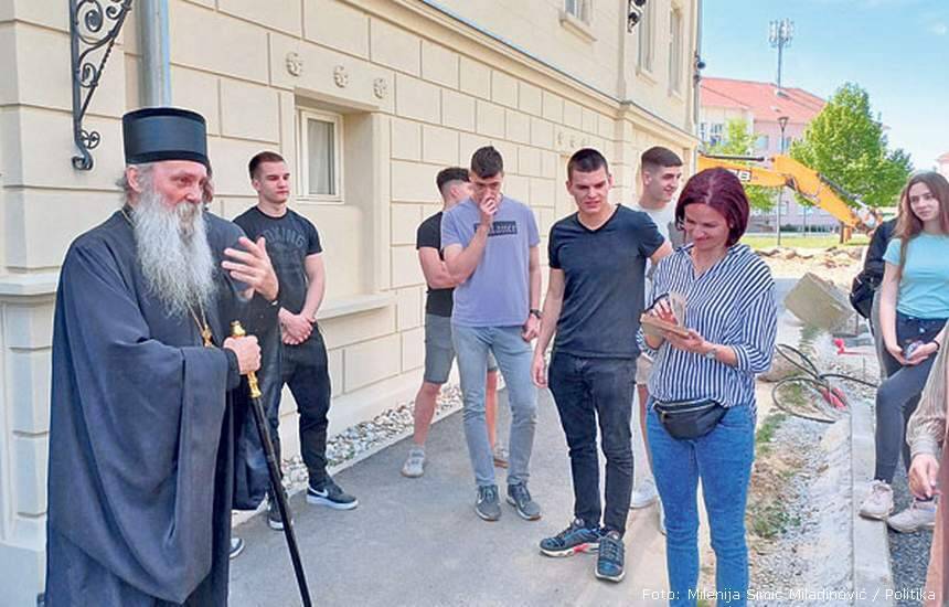 Vladika s posetiocima