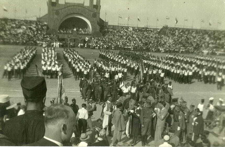 Poljski sokoli na sletu 1930 u Beogradu