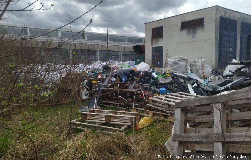 Pogon u Vrginmostu (foto Inicijativa Stop Phaten Plastic Recycling)