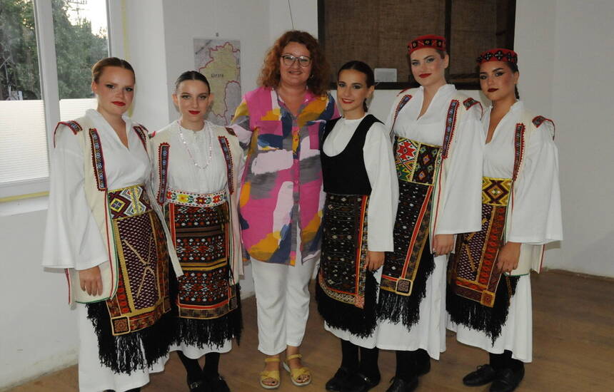 Članice ženske pjevačke grupe Đurđevak iz Kljajićeva