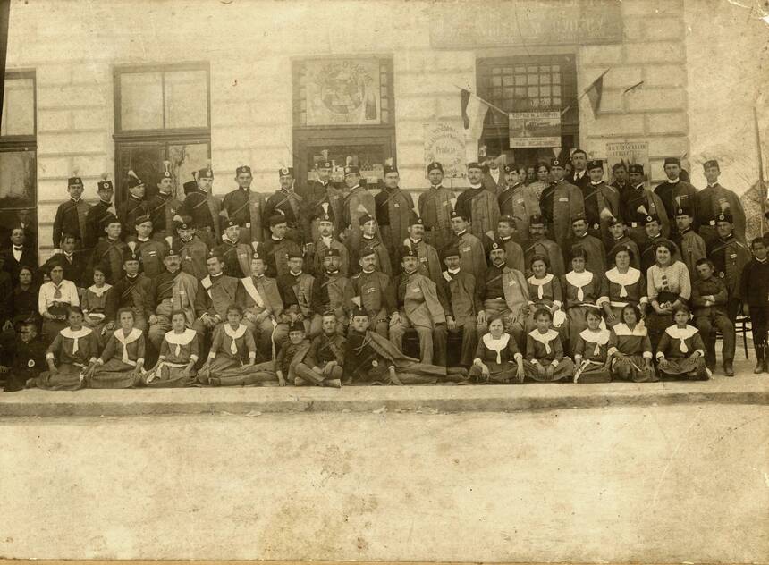 Sokoli Brcko i Bijeljina 22.04.1914